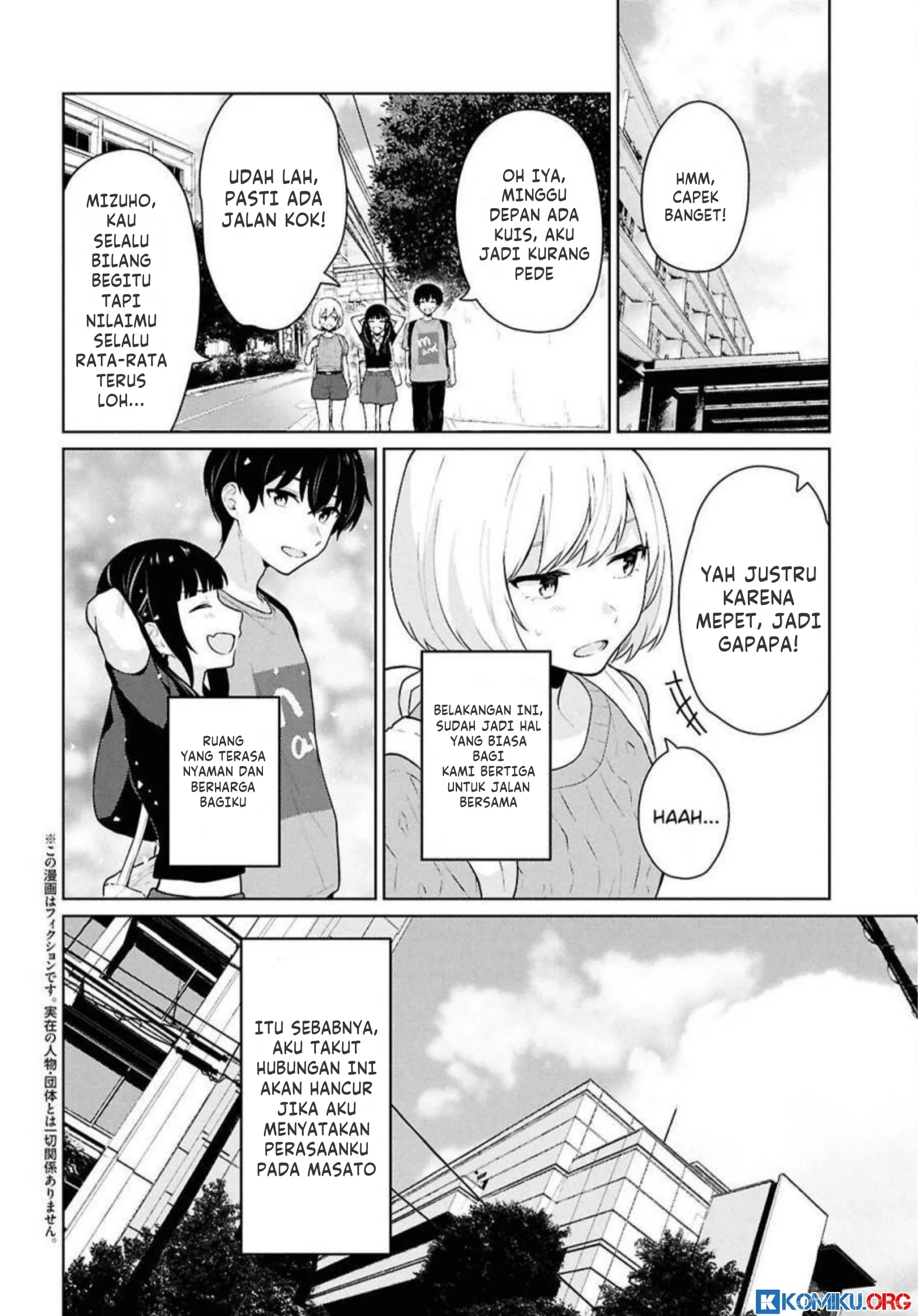 Danjohi 1:5 no Sekai demo Futsu ni Ikirareru to Omotta? ~ Geki Juu Kanjou na Kanojotachi ga Mujikaku Danshi ni Honrousaretara Chapter 13 Fixed Gambar 3